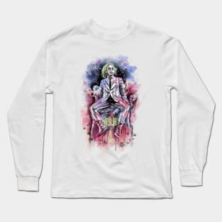 Beetlejuice Watercolor Long Sleeve T-Shirt